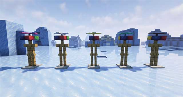 Propeller Hats Mod will add a hat to Minecraft with wings
