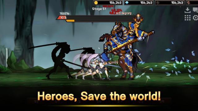 Save the world with your heroes in Dual Blader