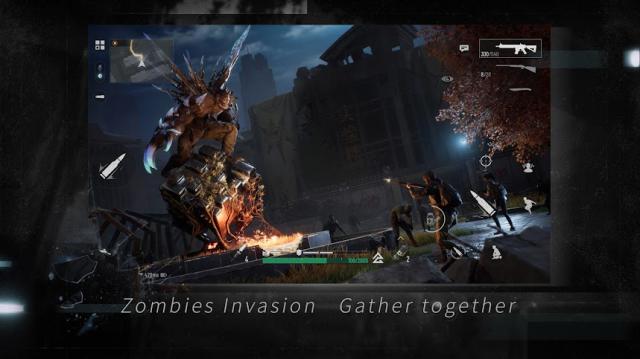 Gather and fight zombies together in the game Fading City