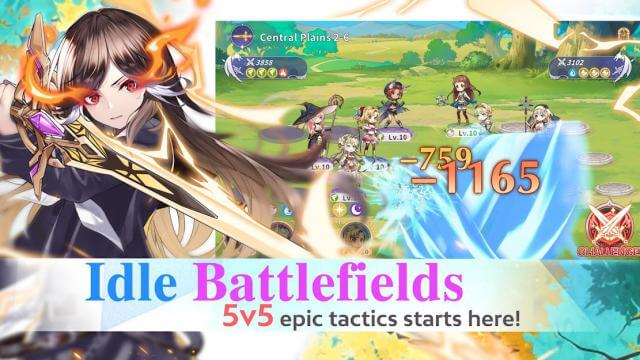 Join epic 5v5 strategic idle battles