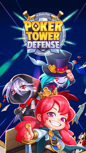 Poker Tower Defense is an interesting strategy game from Com2Us