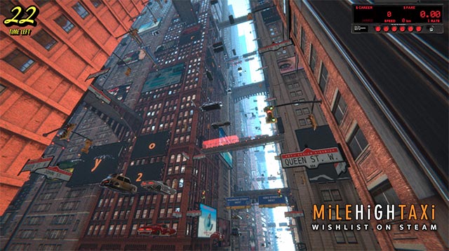 Conquer the future world in MiLE HiGH TAXi game