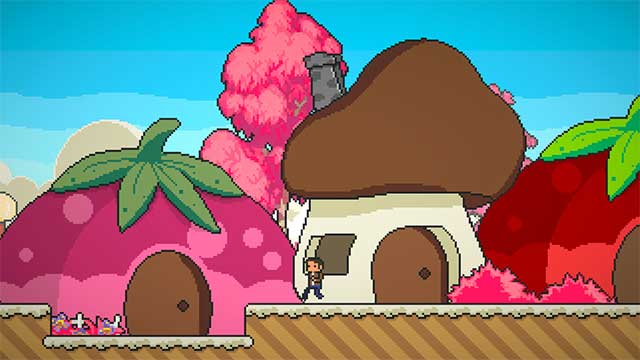 Unsweet is a colorful adventure game in a candy world