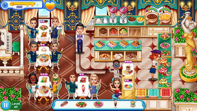 Claire's Cruising Cafe: High Seas Cuisine is a fast-paced cooking game on a yacht