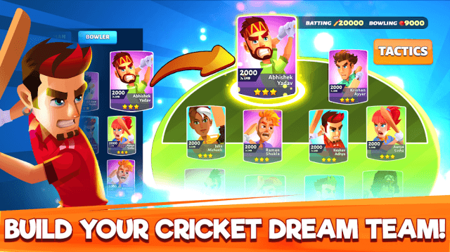 Building a team your dream cricket