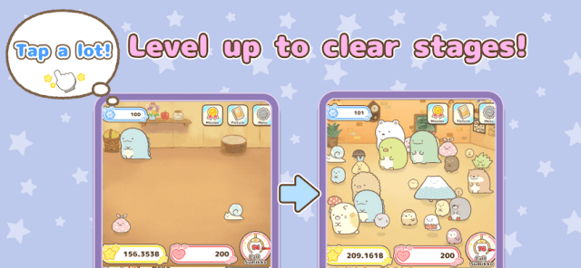 Level up to conquer stages