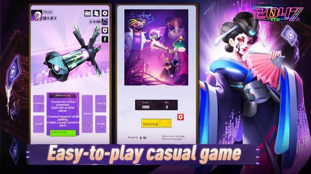 2047 CCG is a card game casual easy to play 
