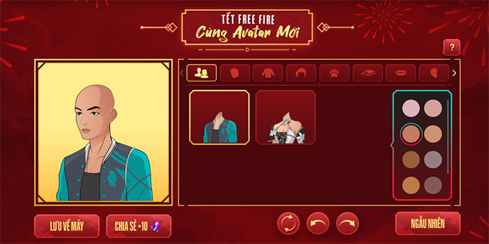 Top 99 tết free fire cùng avatar mới đang gây sốt trên mạng