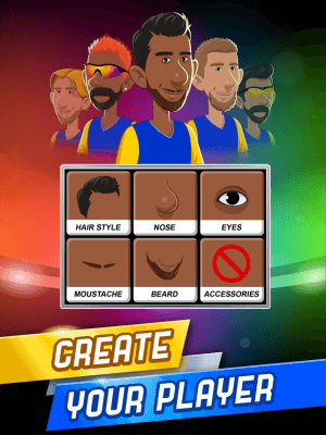 Create your character in Stick Cricket Super League