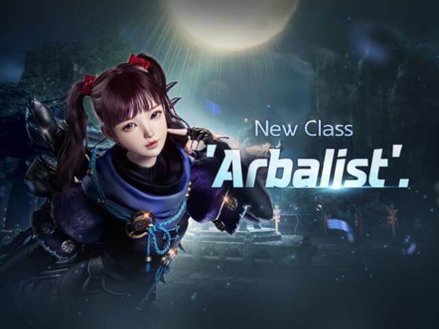 Class new character in MIR4: Arbalist