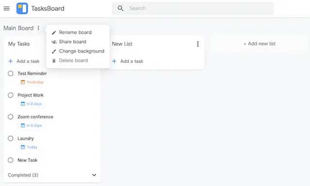 Share a real-time Google Task list with your team