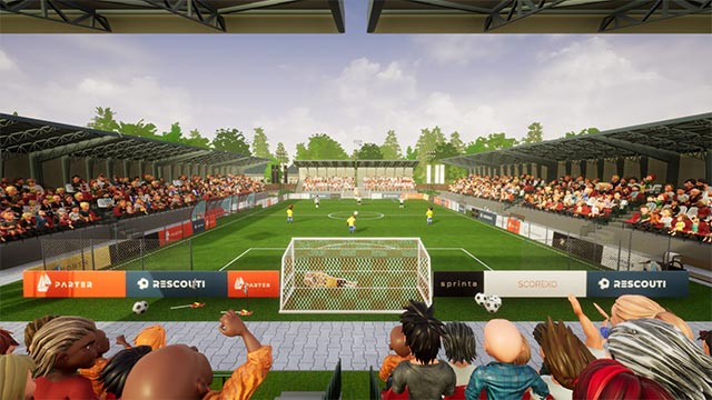 Serious Fun Football simulation game realistic and vivid football play