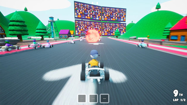 FiberTales: DummyKart gives you access to a vibrant, colorful kart racing experience