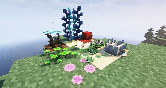 Graustreif's Plants Mod 1.16.5 sẽ thêm vào Minecraft các loại cây và hoa mới