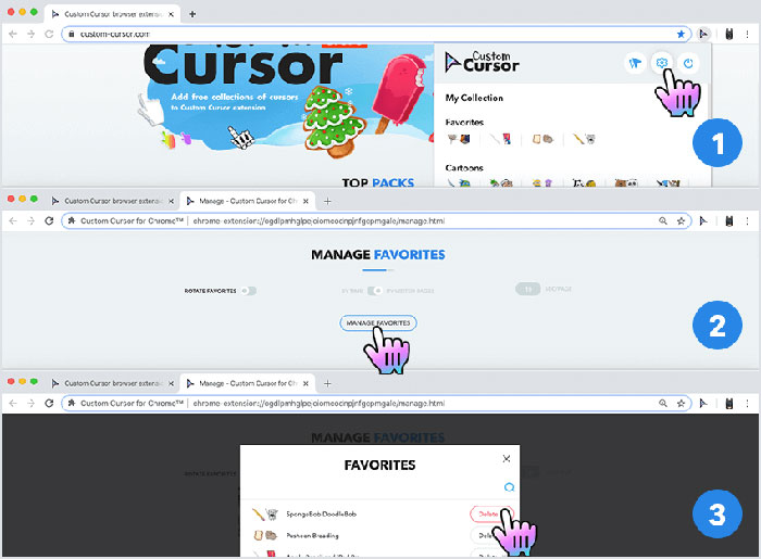 Hướng dẫn tùy chỉnh con trỏ bằng Custom Cursor trong Google Chrome