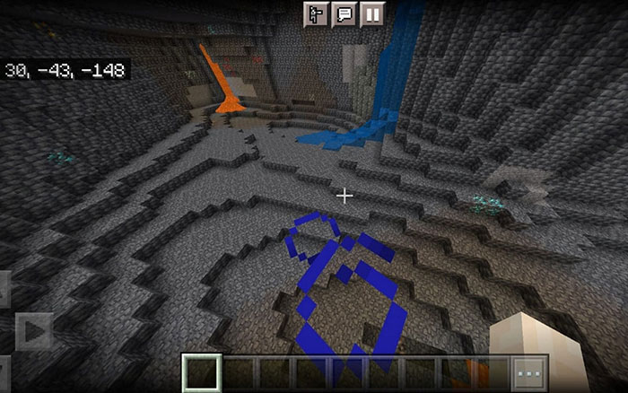 Hạt giống để khai thác kim cương trong Minecraft 1.18 PE