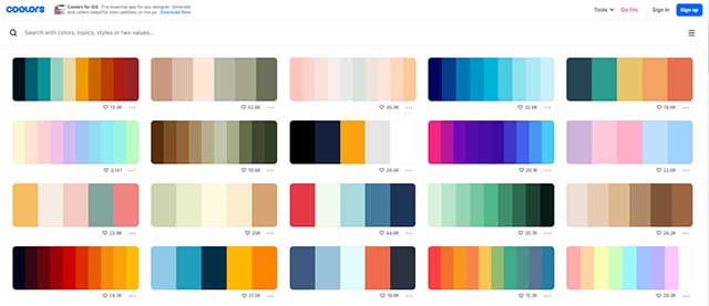 Create your color scheme with the super-fast color generator