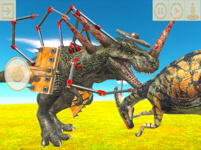 Join the giant beast war in the game ARBS - Animal Revolt Battle Simulator