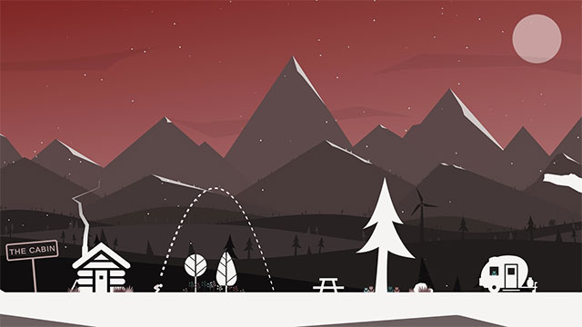 The Flipping Mountain game's fast-paced and highly inhibiting action 