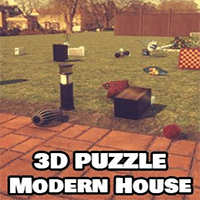 3D Puzzle - Modern House