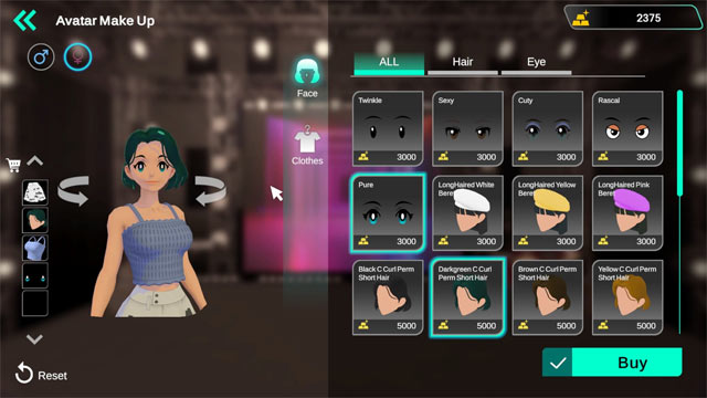 Character design and customization via avatar