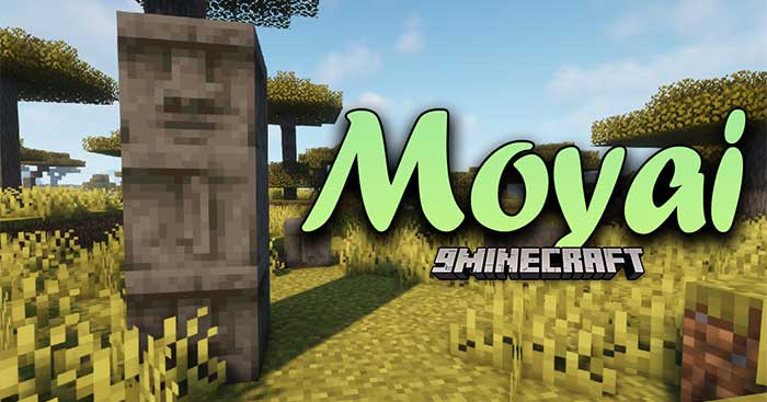 Moyai Mod 1.18.1 sẽ thêm vào Minecraft một khối trang trí mới độc đáo