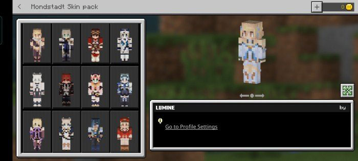 TOP skin Minecraft mô phỏng trò chơi, loạt phim nổi tiếng