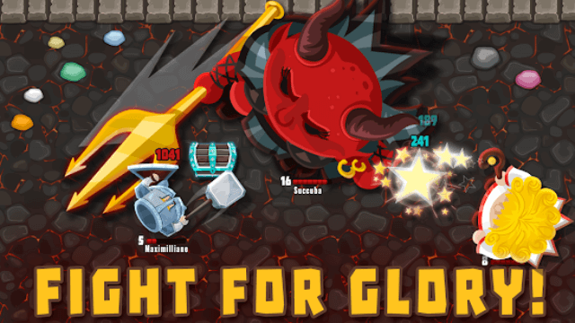 Fight for glory in MiniGiants.io