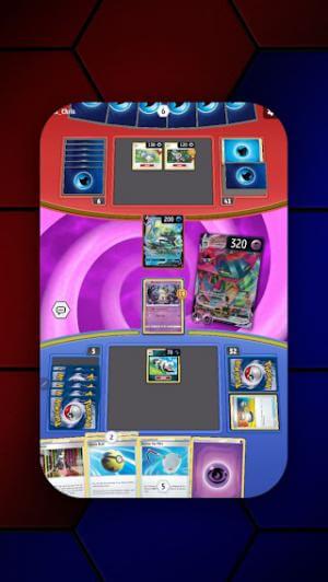 Play the Pokemon card trading game