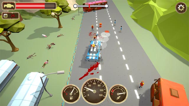 Zombie Crush Driver gives you access to a survival experience among zombie hordes in the city. 