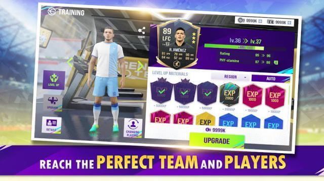 Build the perfect team of superstar strikers
