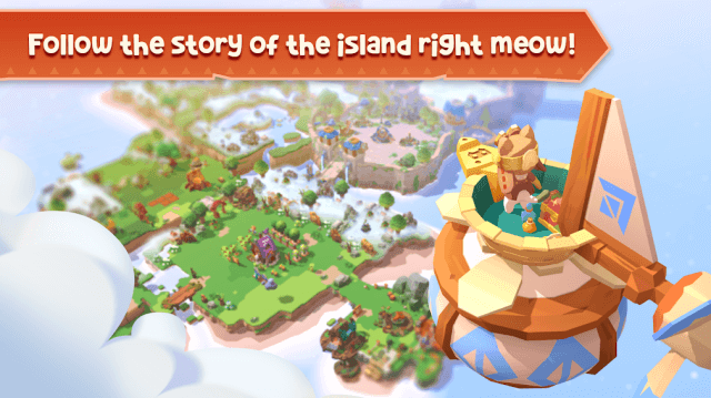 Play and enjoy the story of the cat island in The Secret of Cat Island