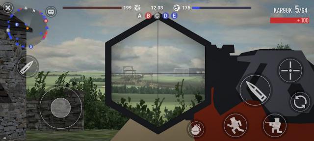 Use scope to shoot enemies more accurately