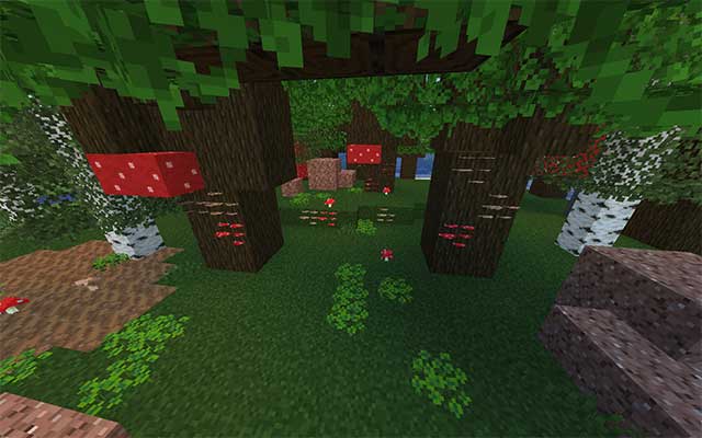 Verdure Mod sẽ cải tiến thế giới Minecraft đơn điệu với nhiều loại cây và khối mới