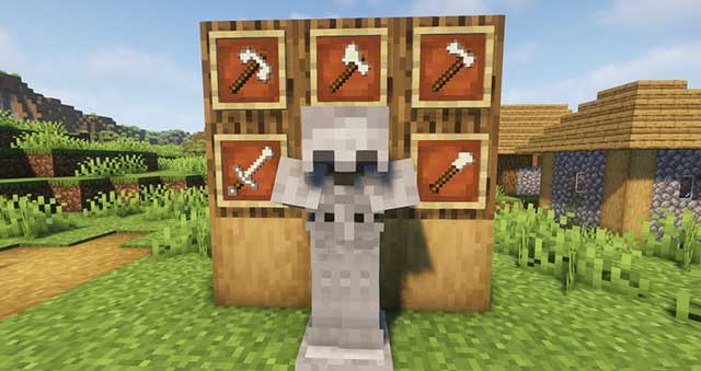 Bone Equipment Mod sẽ giới thiệu vào Minecraft các thiết bị mới được làm bằng xương