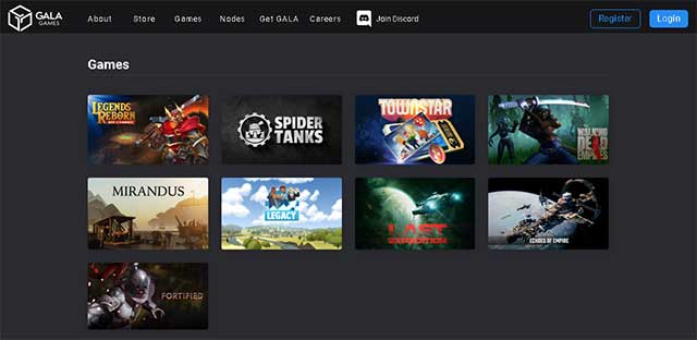 Gala Games is a bit like Steam and GOG with many games for users to play