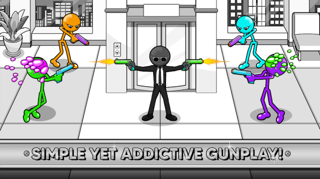 Gun Fu: Stickman 3 gives you the most thrilling and deadly shooting experience