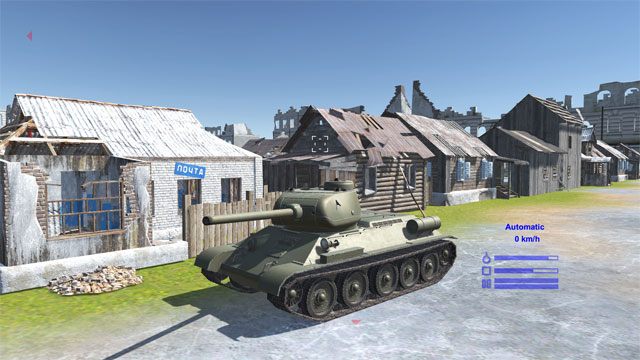 Làm chủ nhiều chiến trường khác nhau trong khi chơi WWII Tanks: Battlefield game