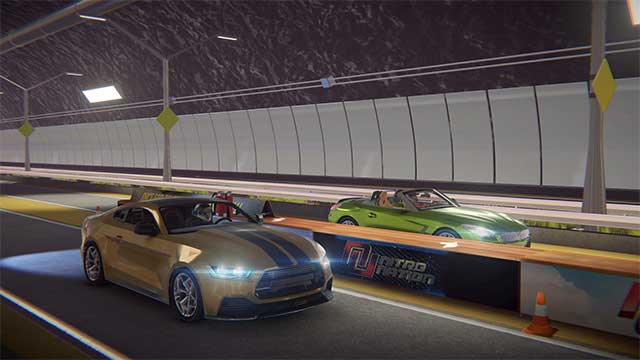 Nitro Nation VR is a racing game! VR car for car enthusiasts