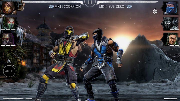 Challenge other gamers in MORTAL KOMBAT