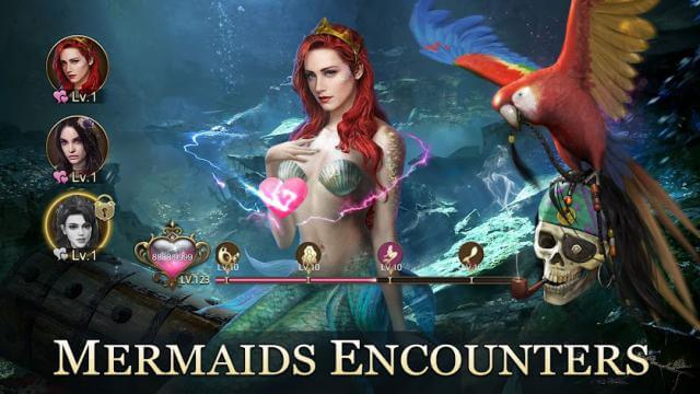 Her Encounters. surprise mermaid