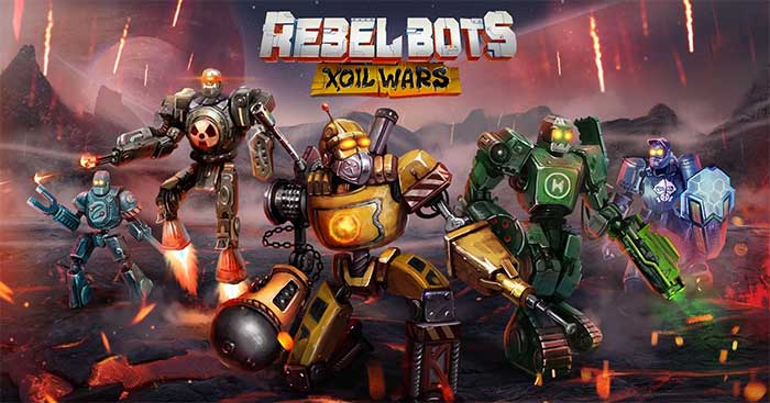 Rebel Bots - Xoil Wars is an attractive and dramatic strategy game