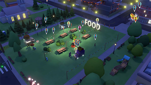 Phục vụ những thực khách sành ăn cả ngày lẫn đêm trong Food Truck Empire game