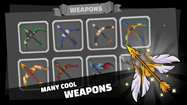 Lots of awesome weapons
