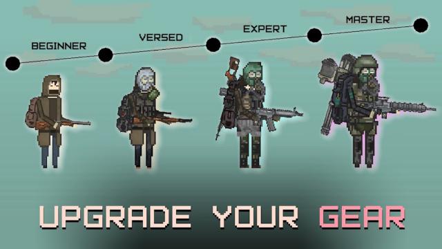 Upgrade your gear and survive in Pocket ZONE