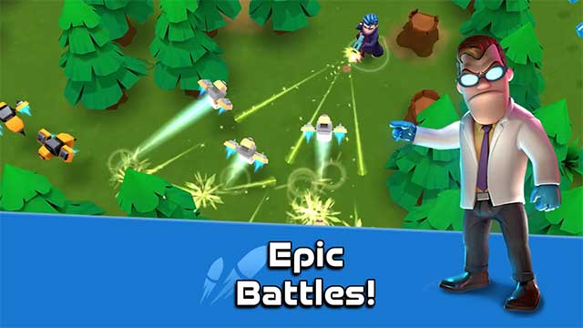 Open fire against opponents in exciting and dramatic battles