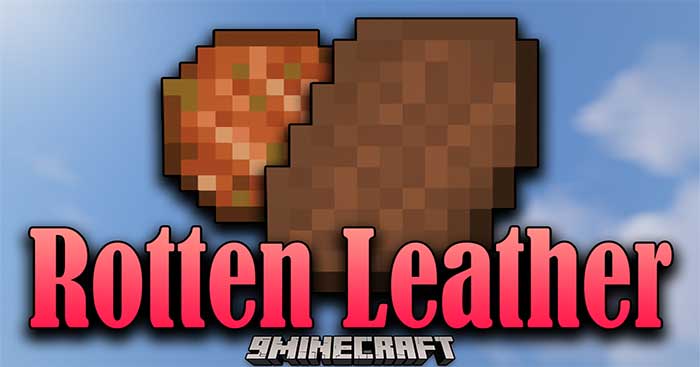 Rotten Leather Mod 1.18.2 sẽ thêm vào Minecraft một công cụ mới