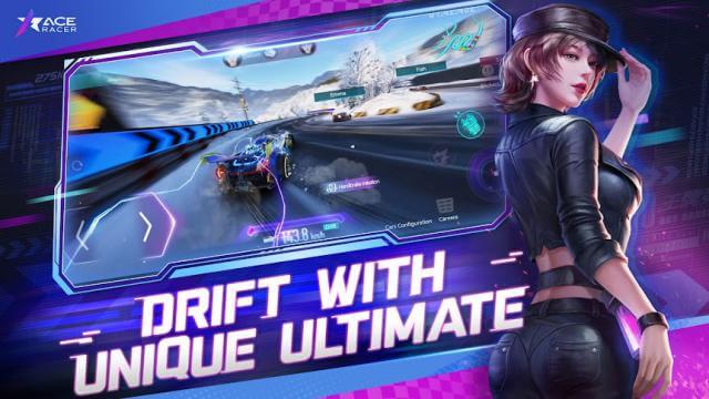 Drive the exotic cars on the fast track of Ace Racer