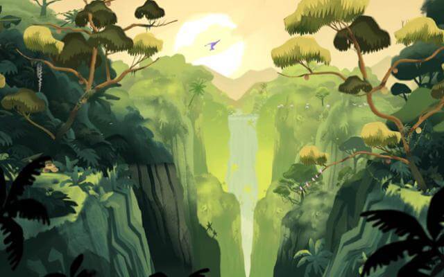 Adventure in the beautiful setting of Gibbon: Beyond the Trees game. 