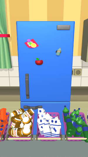 Fill The Fridge is a refrigerator stacking game